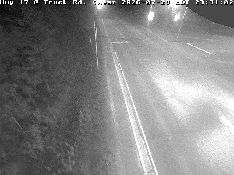 Highway 17 camera near the Sault Ste. Marie International Bridge